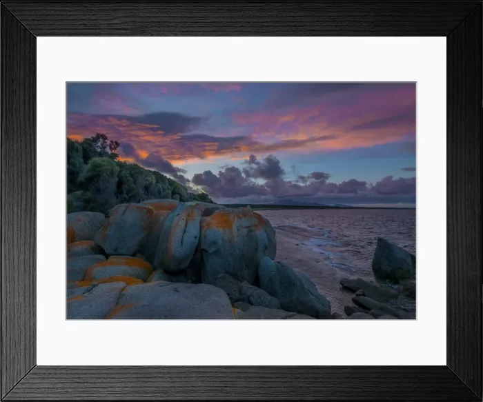 Framed Print : Blue Rocks, an area of coastline just north of Whitemark, Flinders Island, Bass Strait, Tasmania Framed Print : Blue Rocks, an area of coastline just north of Whitemark, Flinders Island, Bass Strait, Tasmania
