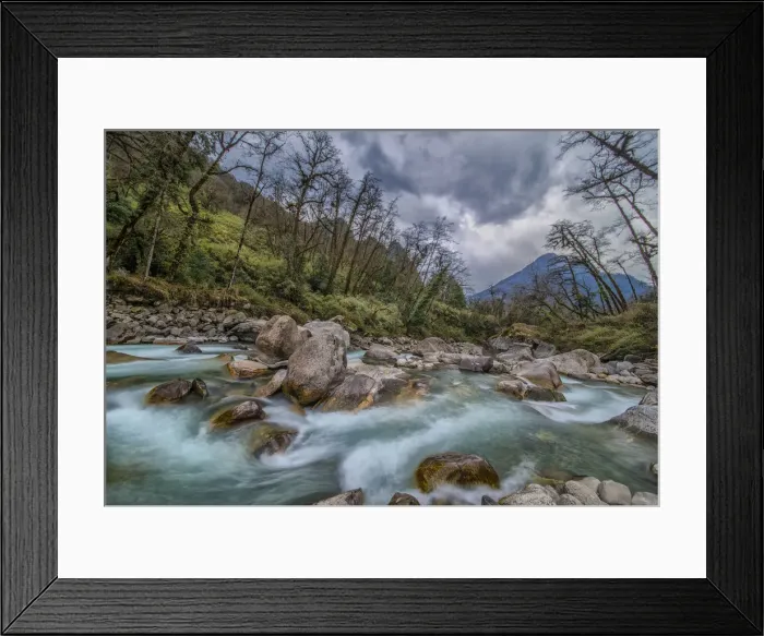 Framed Print : Jigme Dorji National Park, Northern Bhutan Framed Print : Jigme Dorji National Park, Northern Bhutan