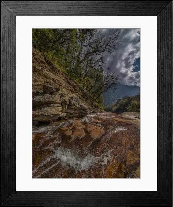 Framed Print : Jigme Dorji National Park, Northern Bhutan