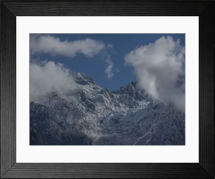 Framed Print : Mountains in the rugged and remote Gasa region of Northern Bhutan Framed Print : Mountains in the rugged and remote Gasa region of Northern Bhutan