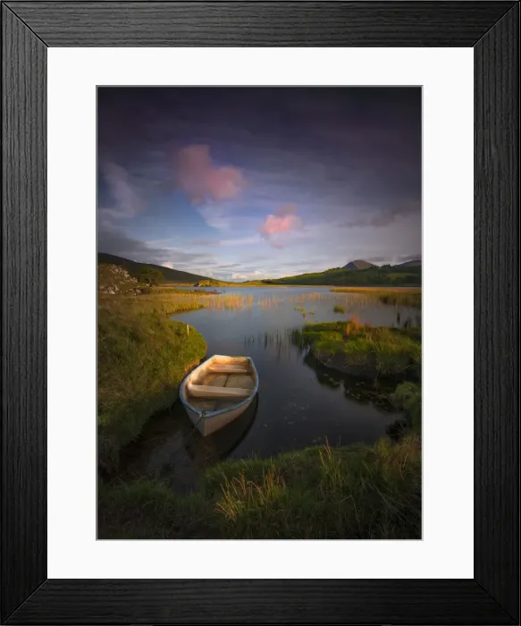 Framed Print : Llyn Cwellyn in the Snowdonia National Park, northern Wales, United Kingdom