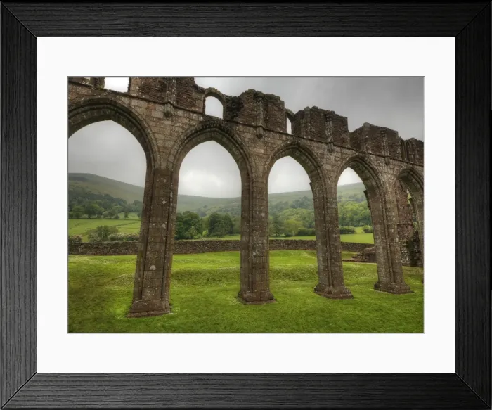 Framed Print : Llanthony Priory, Southern Wales, United Kingdom Framed Print : Llanthony Priory, Southern Wales, United Kingdom