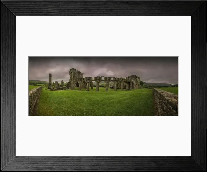 Framed Print : Llanthony Priory, Southern Wales, United Kingdom Framed Print : Llanthony Priory, Southern Wales, United Kingdom