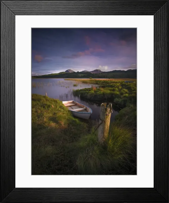 Framed Print : Llyn Cwellyn in the Snowdonia National Park, northern Wales, United Kingdom