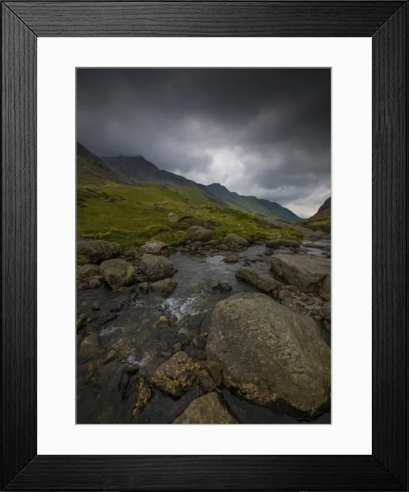 Framed Print : Llanberis pass, in the Snowdonia National Park, northern Wales, United Kingdom Framed Print : Llanberis pass, in the Snowdonia National Park, northern Wales, United Kingdom