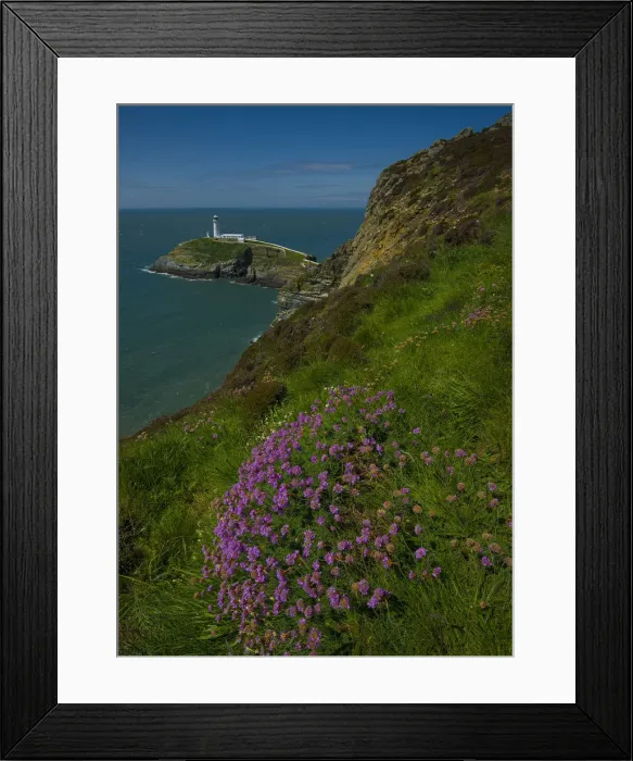Framed Print : Coastline at Anglesea, northern Wales, United Kingdom Framed Print : Coastline at Anglesea, northern Wales, United Kingdom