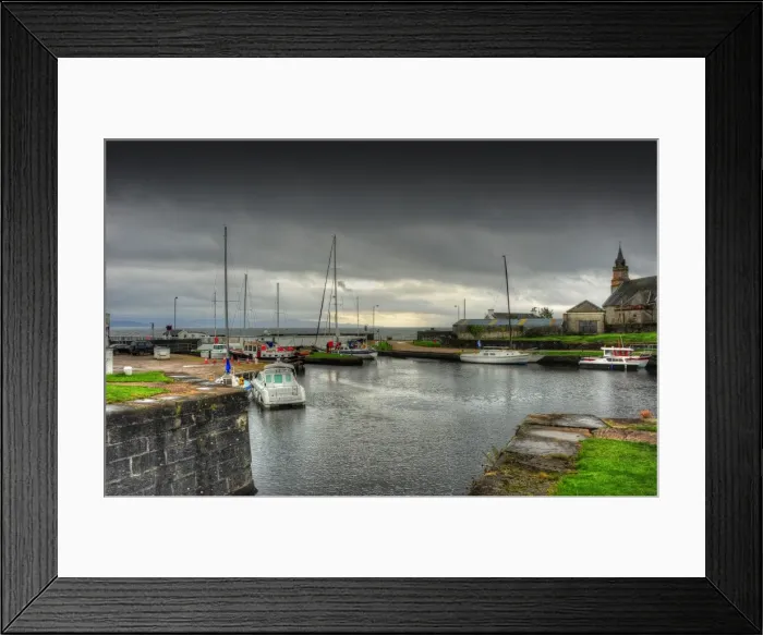 Framed Print : Crinan Canal, Ardrishaig, Scotland Framed Print : Crinan Canal, Ardrishaig, Scotland