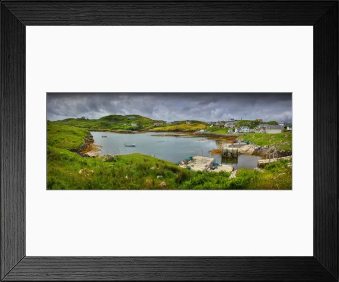 Framed Print : Ardinashaig Scalpay, Outer Hebrides, Scotland