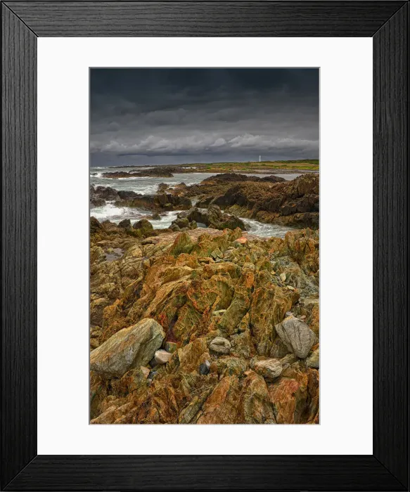 Framed Print : A view to the Currie Lighthouse on King Island Tasmania Framed Print : A view to the Currie Lighthouse on King Island Tasmania