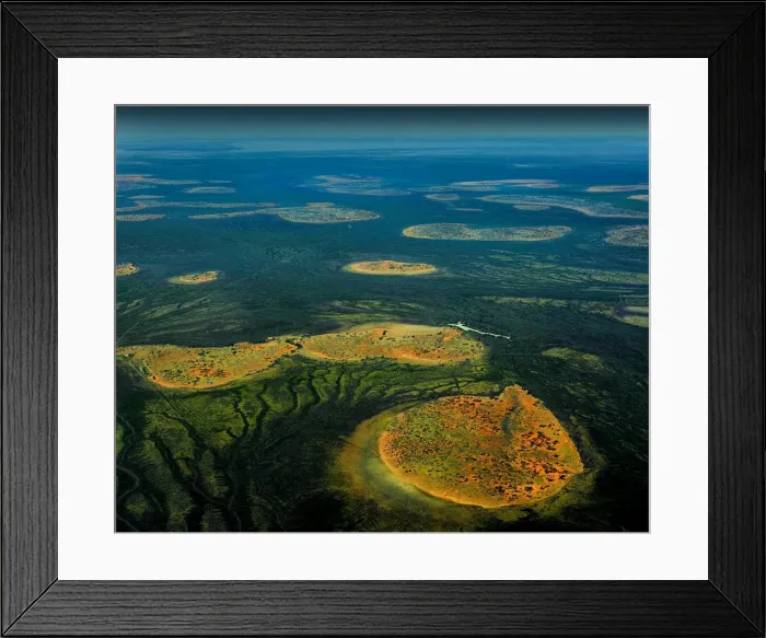 Framed Print : Channel country Framed Print : Channel country