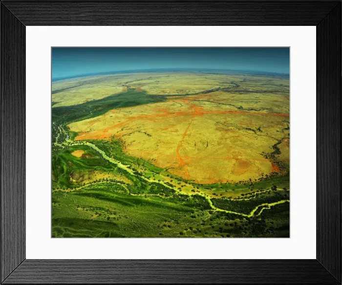Framed Print : Channel Country Framed Print : Channel Country