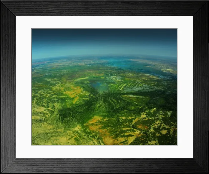 Framed Print : Channel Country Framed Print : Channel Country