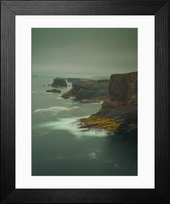 Framed Print : Coastal view, Shetland Islands, Scotland