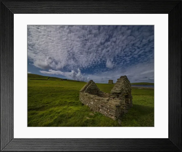 Framed Print : Broch of Mousa, Shetland Islands, Scotland Framed Print : Broch of Mousa, Shetland Islands, Scotland