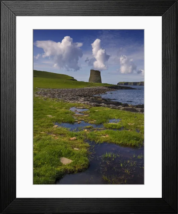 Framed Print : Broch of Mousa, Shetland Islands, Scotland Framed Print : Broch of Mousa, Shetland Islands, Scotland