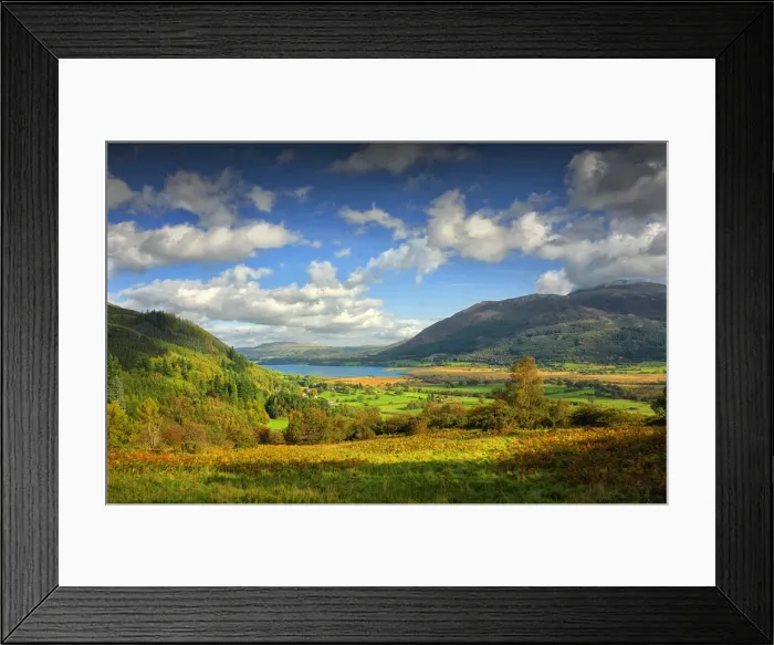 Framed Print : View near Bassenthwaite, Lake district, England