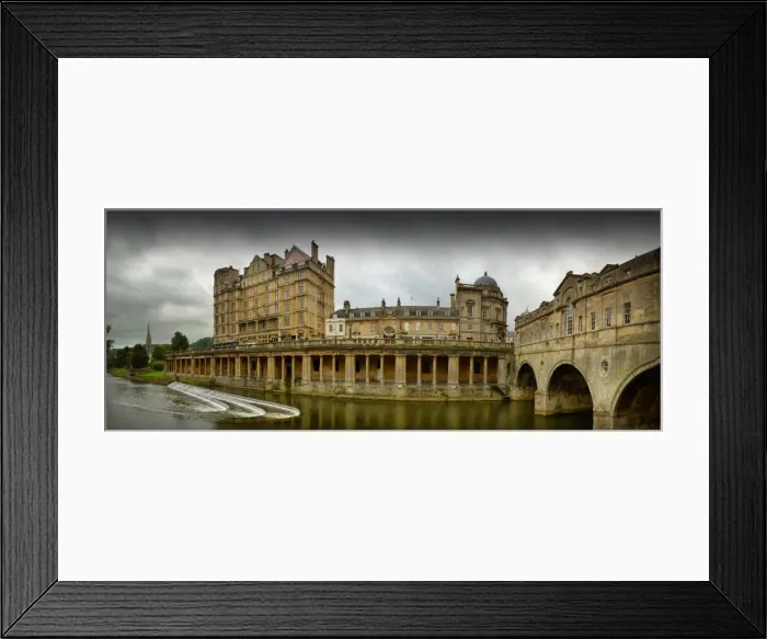 Framed Print : Avon river, Bath, England