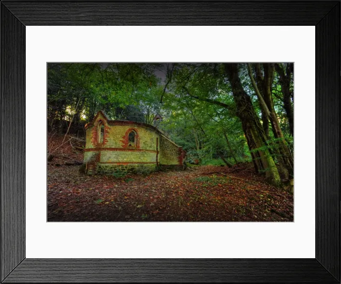 Framed Print : Abandoned church Framed Print : Abandoned church