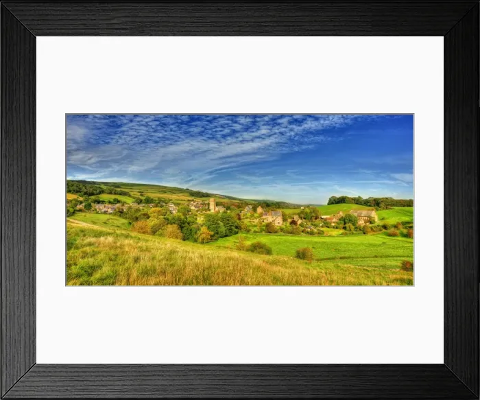 Framed Print : Abbotsbury village, England
