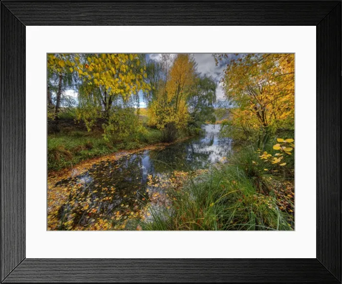 Framed Print : Autumn in Twizel