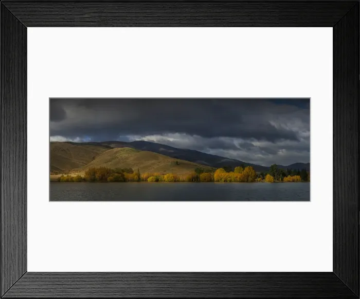 Framed Print : Autumn in Twizel Framed Print : Autumn in Twizel
