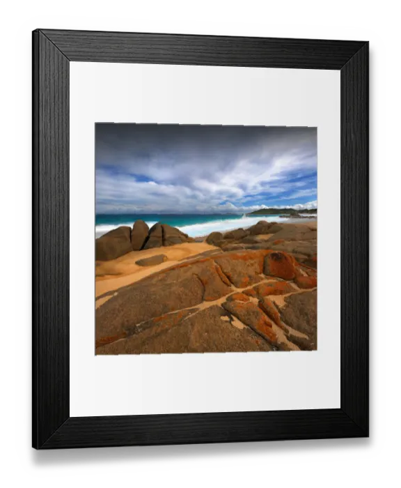 Framed Print : Broken Arm beach