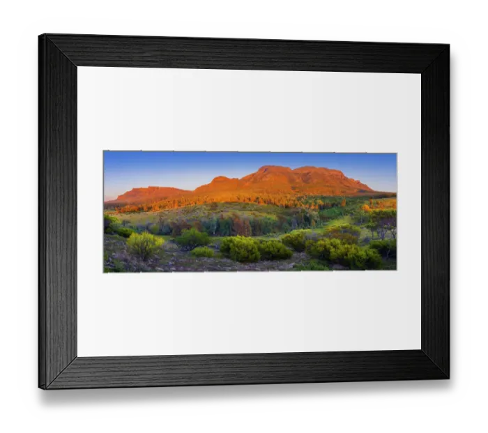 Framed Print : Rawnsley Range Dawn Framed Print : Rawnsley Range Dawn