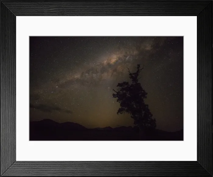 Framed Print : Milky way. The milky way as seen from Wilpena pound in the flinders ranges Framed Print : Milky way. The milky way as seen from Wilpena pound in the flinders ranges