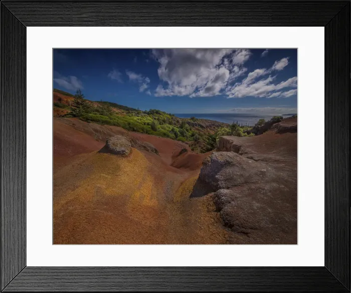 Framed Print : Gully view Phillip Island