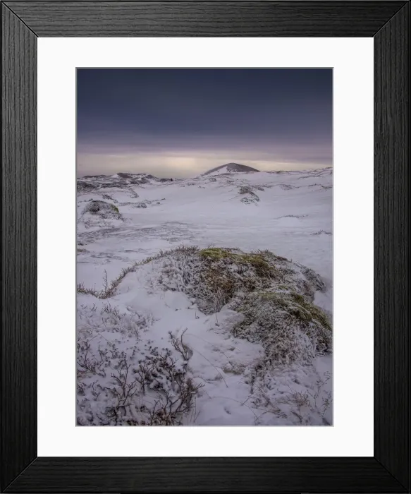 Framed Print : Icelandic winter