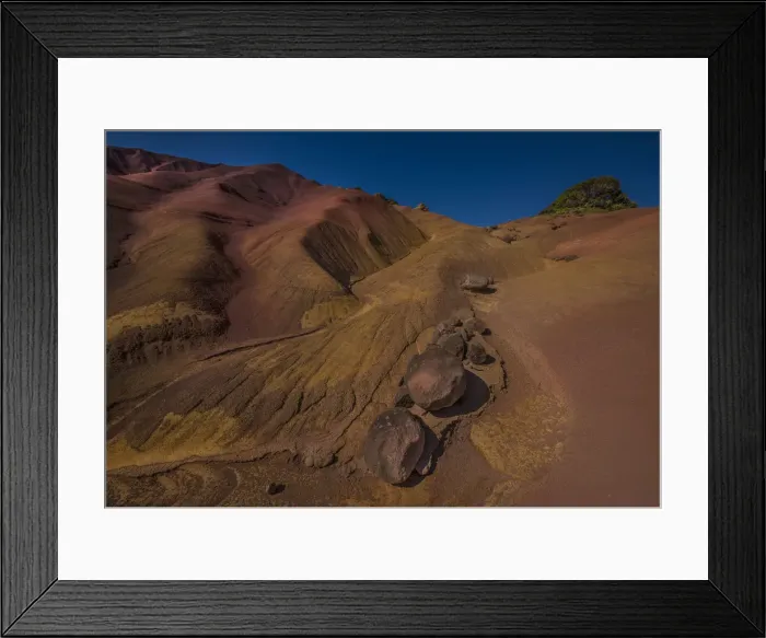 Framed Print : Erosion on Phillip Island