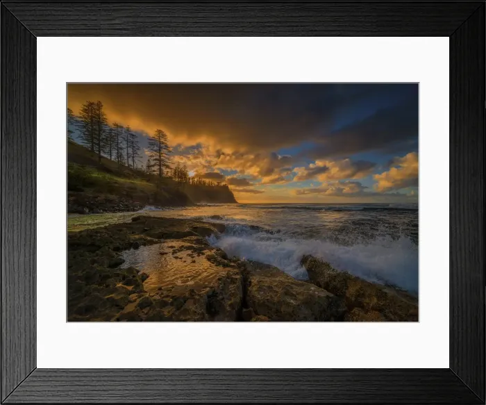Framed Print : Cemetery bay dawn Framed Print : Cemetery bay dawn