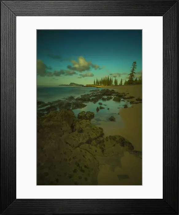 Framed Print : Cemetery bay dawn