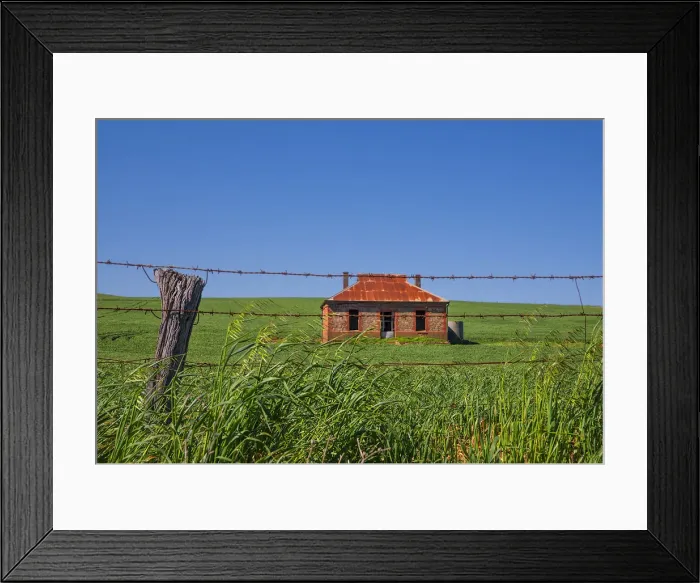 Framed Print : Abandoned farmhouse at Burra Framed Print : Abandoned farmhouse at Burra