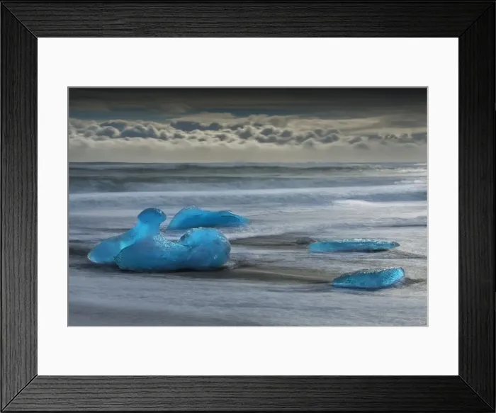 Framed Print : Jokulsarlon beach Framed Print : Jokulsarlon beach