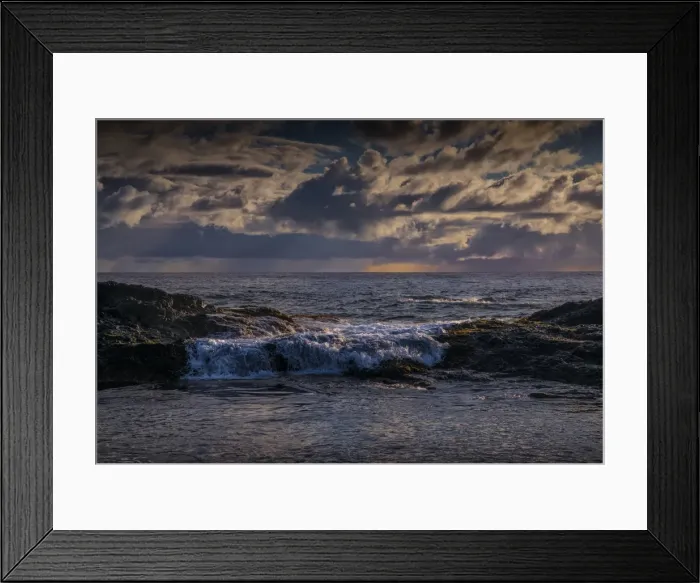 Framed Print : Breaking wave at the Chord Framed Print : Breaking wave at the Chord