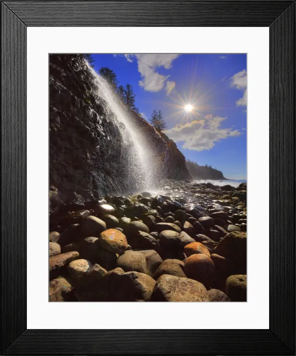 Framed Print : Lower Cockpit Falls Framed Print : Lower Cockpit Falls