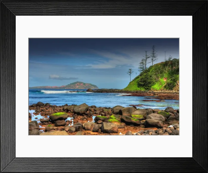 Framed Print : Cresswell Bay Framed Print : Cresswell Bay