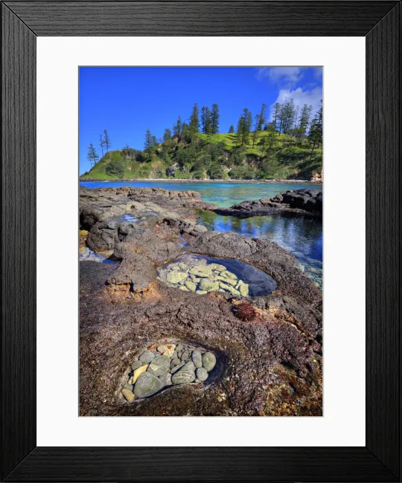 Framed Print : Cresswell Bay view Framed Print : Cresswell Bay view