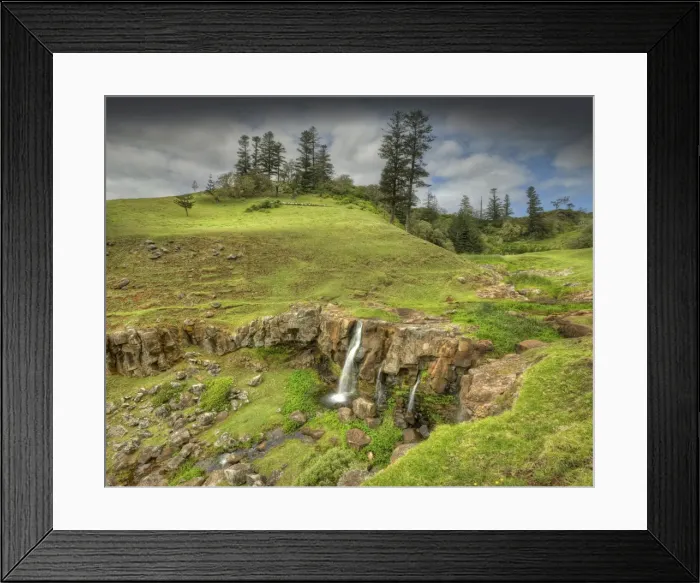 Framed Print : View to Upper Cockpit Falls Framed Print : View to Upper Cockpit Falls
