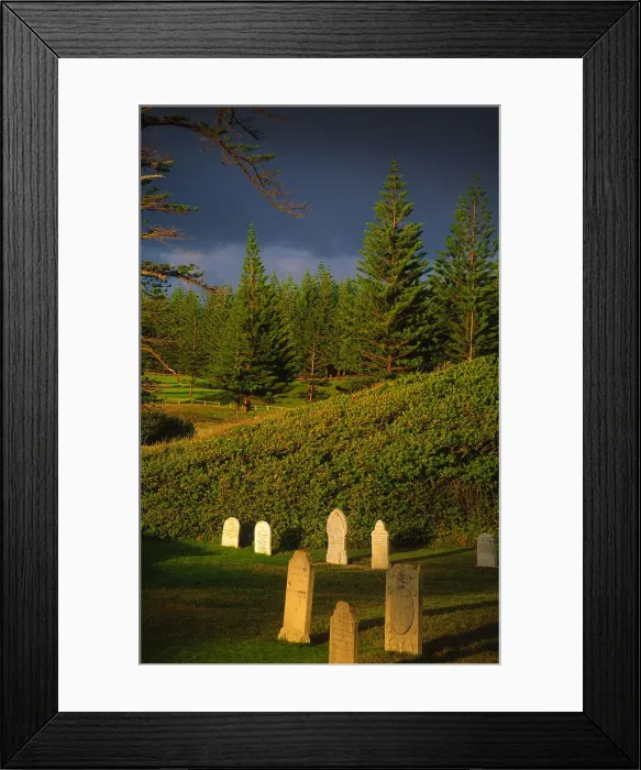 Framed Print : Cemetery Dawn Framed Print : Cemetery Dawn