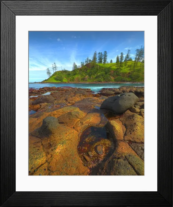Framed Print : Cresswells Bay Framed Print : Cresswells Bay