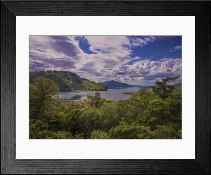 Framed Print : Eilean Donan view