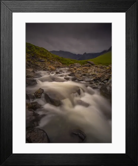Framed Print : The fairy pools