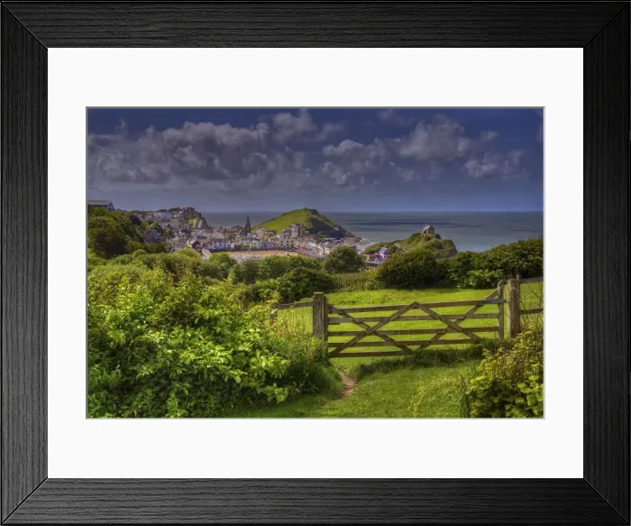 Framed Print : View to Ilfracombe