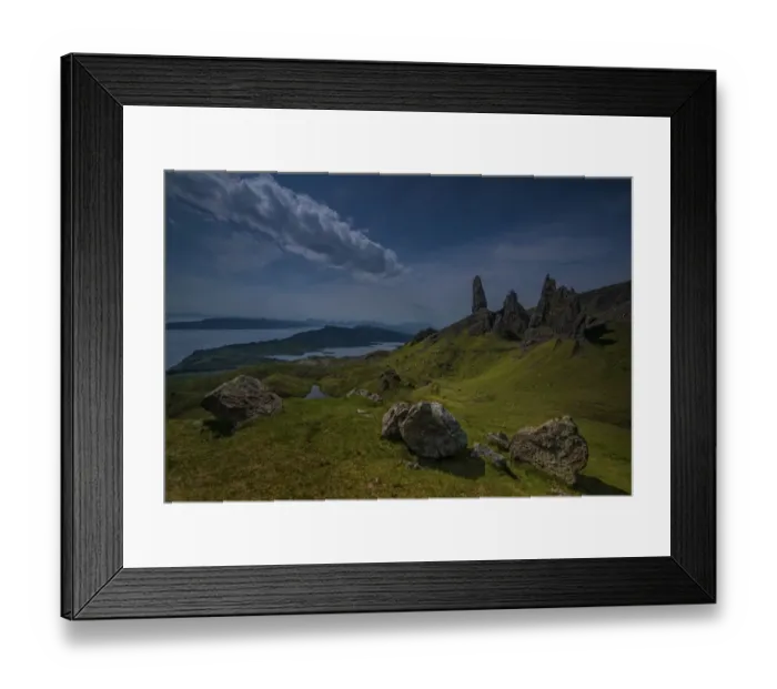 Framed Print : View to Storr Framed Print : View to Storr