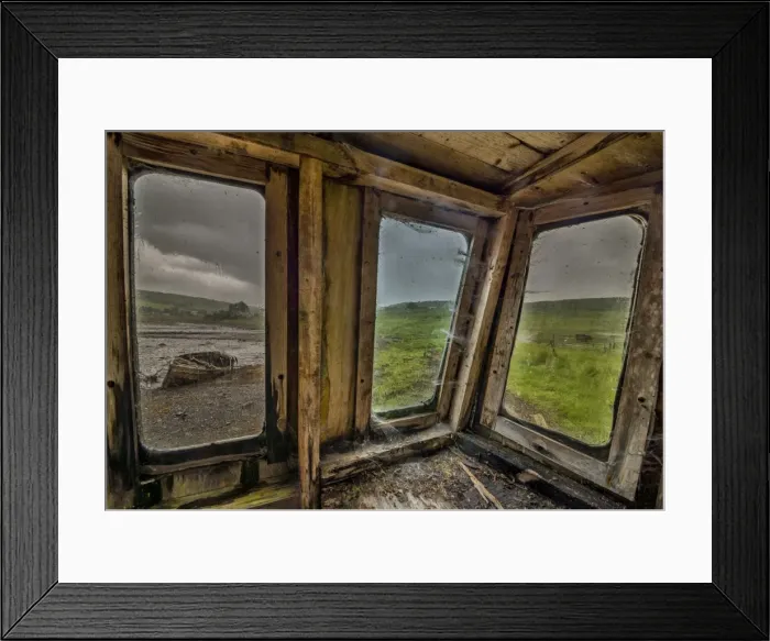 Framed Print : Wet dy on skye Framed Print : Wet dy on skye