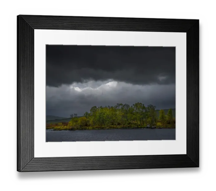 Framed Print : Stormy Rannoch Moor Framed Print : Stormy Rannoch Moor