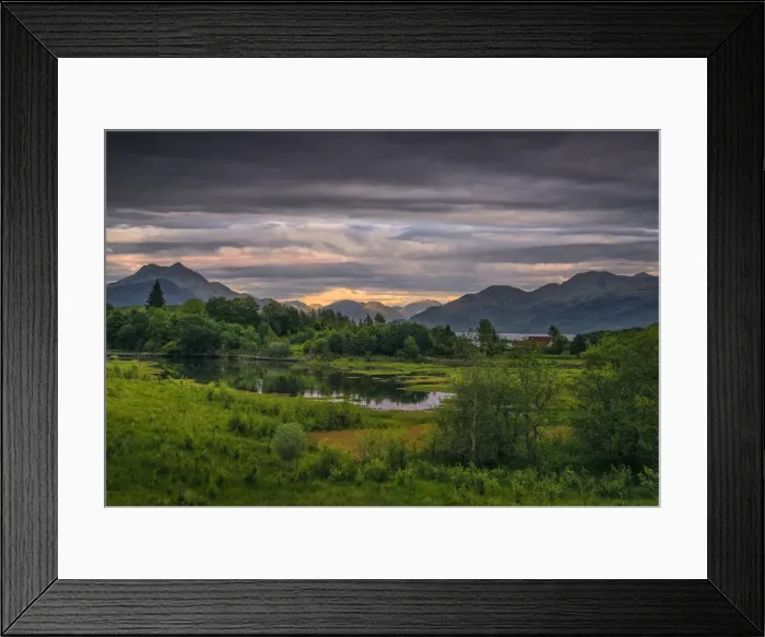 Framed Print : Dusk near Armadale
