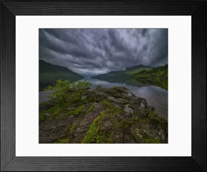 Framed Print : Loch Lomond view